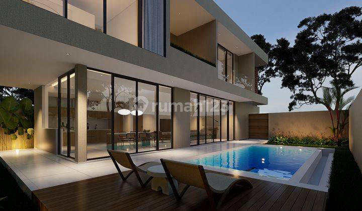 Leasehold Villa Baru Canggu Pererenan 400 Meter Ke Pantai. Furnished