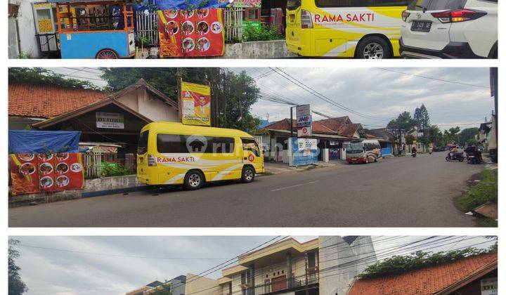 Rumah hitung tanah sangat strategis di jalan raya toha 1