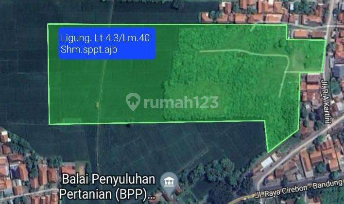 Tanah zona Industri di Ligung Majalengka  1