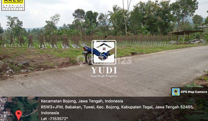 Tanah dekat Objek wisata Guci Tegal  1