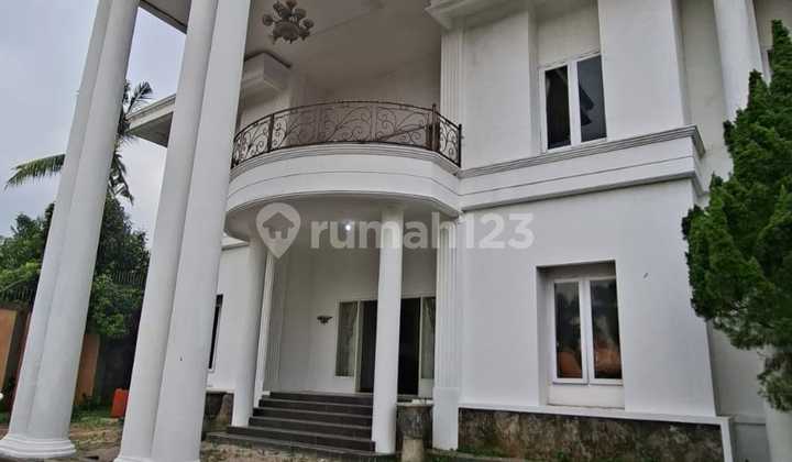 Dijual Rumah Asri di Tapos Depok Halaman Lega Ada Taman Belakang bisa AJB