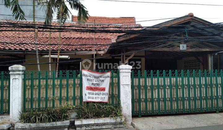 Rumah Murah Lt 226 Di Wilayah Kebayoran Lama Jakarta Selatan Lt 226 M Pinggir Jalan Raya 2