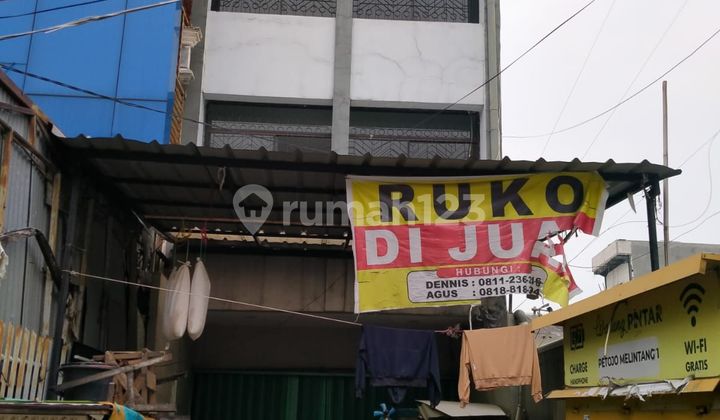 Ruko Murah 3lt LT 97m² di Wilayah Gambir Jakarta Pusat 