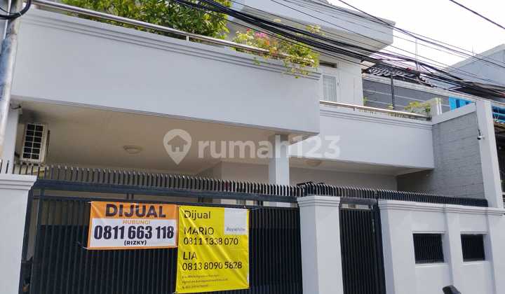 Rumah 2lt Di Jl Kemanggisan Pulo Palmerah Jakarta Barat 2