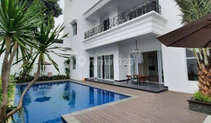 Rumah Mewah 2.5 Lantai,hadap Selatan,pondok Indah,jakarta Selatan 2