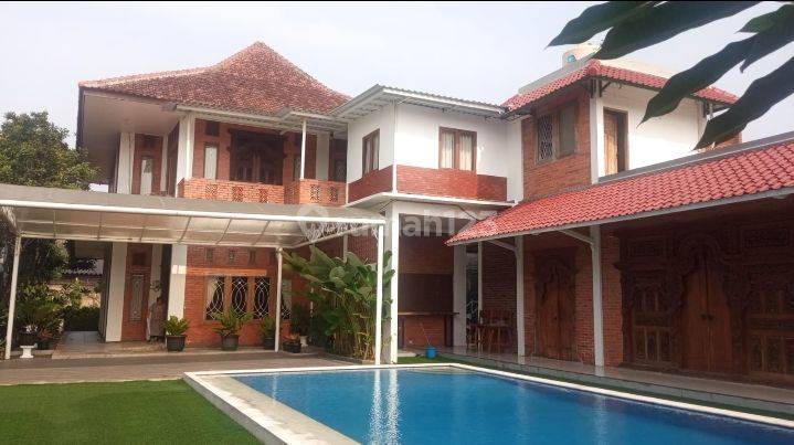 Rumah Villa, asri, swimming pool, jalan raya ciputat,parung,depok 1