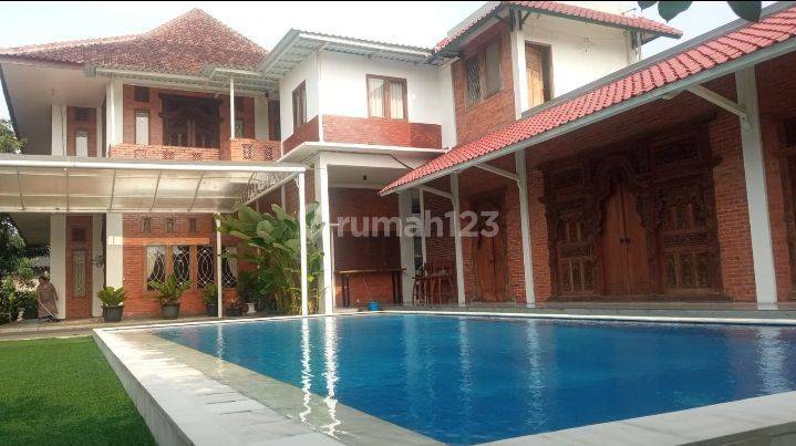 Rumah Villa, asri, swimming pool, jalan raya ciputat,parung,depok 2