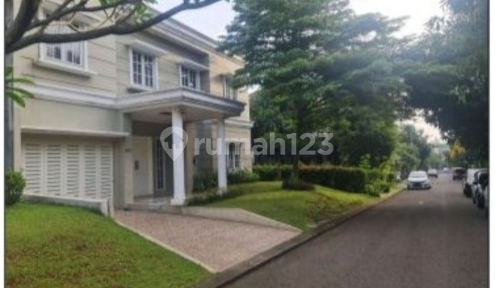 Corner House, Furnished, Green and Serene in Legenda Wisata, Cibubur