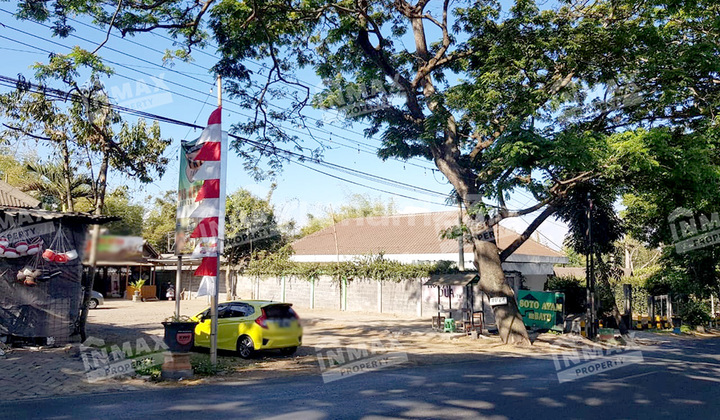 For Rent: Large 1320 Square Meter Land on Junrejo Batu Roadside, Suitable for Business