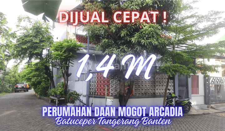 Rumah Dijual Perum.daan Mogot Arcadia, Batuceper Tangerang Banten 1