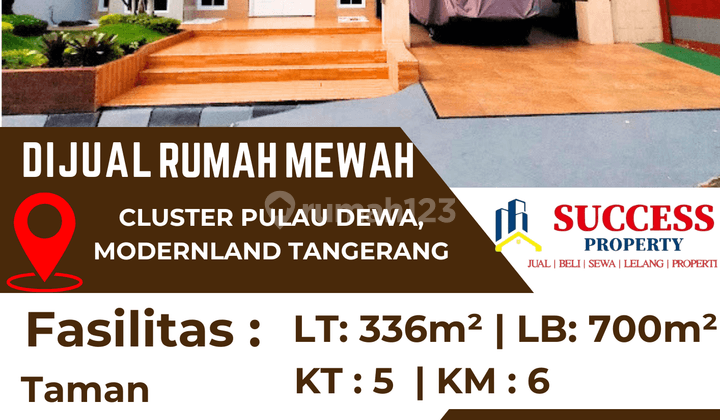 Rumah Bagas dan Mewah Siap Huni DiPulau Dewa Modernland Tangerang 2