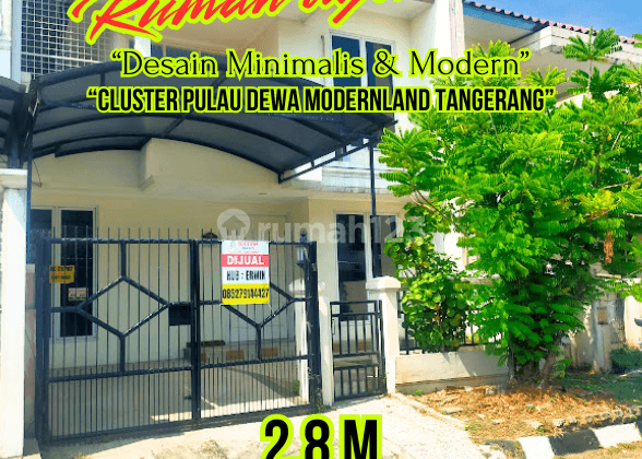 Rumah Bagus 2 Lantai di Perumahan Pulau Dewa Modernland,tangerang 1