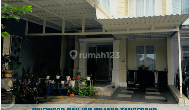 Rumah Dijual Cluster Pinewood Banjar Wijaya Cipondoh Tangerang 1