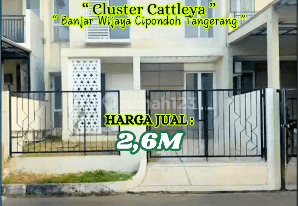 Rumah 2 Lantai di Cluster Cattleya.cipete.pinang Kota Tangerang 1