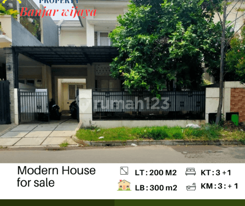  Rumah Dijual,cluster Viola Banjar Wijaya Cipondoh Tangerang 2