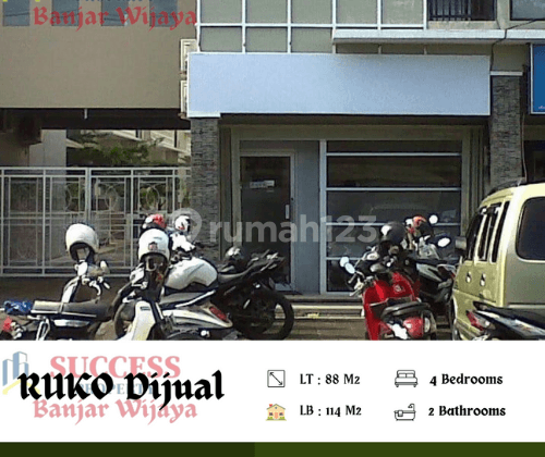  Dijual Murah Ruko Lucky Plaza 3 Lantai SHM Denpasar Bali 1