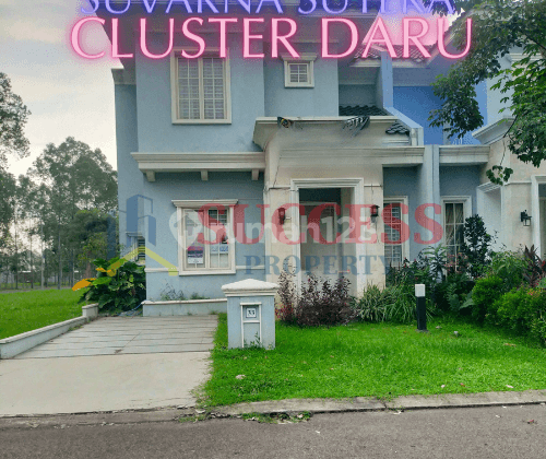 Rumah Dijual Cluster Daru,suvarna Sutra Sindang Jaya,tangerang 2