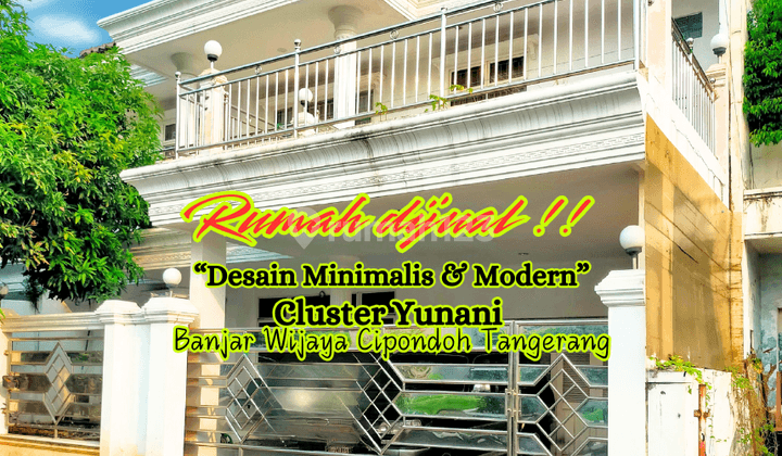 Rumah Semi Furnished SHM 2 Lantai Taman Golf Modernland Tangerang 2