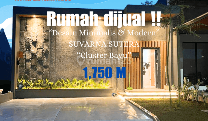 Rumah Bagus SHM Cluster Bayu Suvarna Sutera Tangerang 1