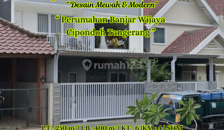 Rumah Bagus 2Lantai di Perumahan Banjar Wijaya Cipondoh Tangerang 1