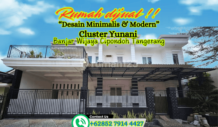 Dijual Rumah Furnish Siap Huni Banjar Wijaya Cipondoh Tangerang 1