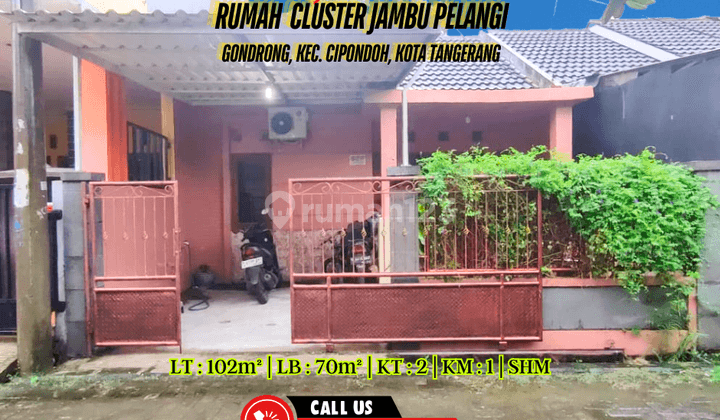 Rumah di Cluster Jambu Pelangi Gondrong ,Cipondoh Kota Tangerang 1