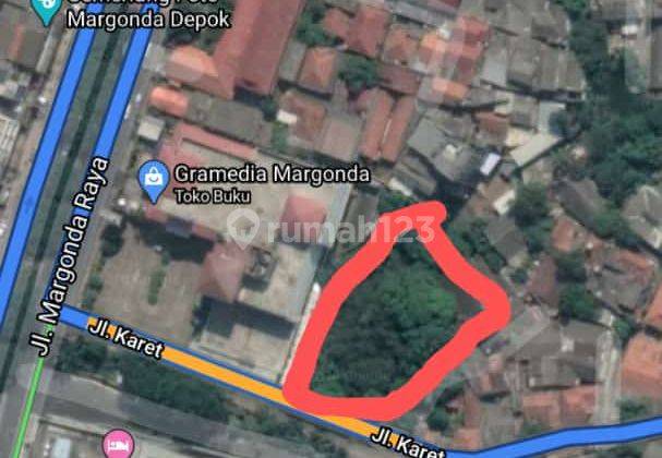 Dijual Tanah Siap Bangun di Margonda Depok 1