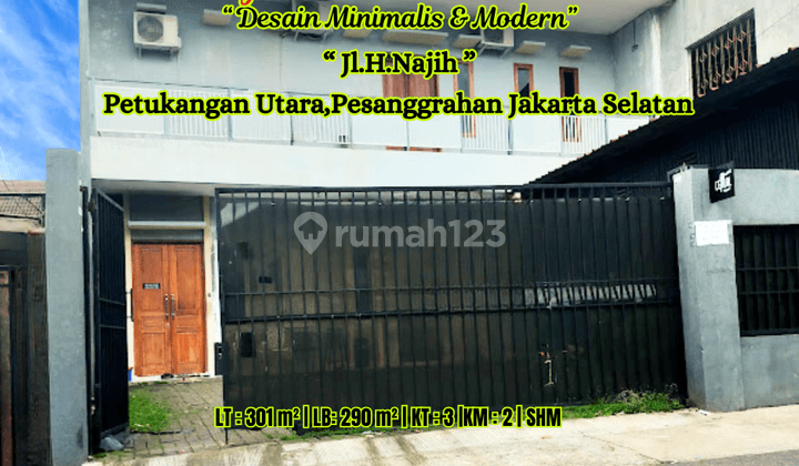 Rumah Kkantor Jl.h.najih Petukangan,pesanggrahan Jakarta Selatan 1