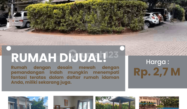 Rumah Hook Dijual Harga Bu ,di Perumahan Modernland Tangerang 2