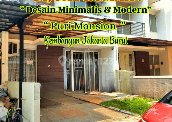 Rumah SHM Minimalis 2 Lantai Puri Mansion Kembangan Jakarta Barat 1