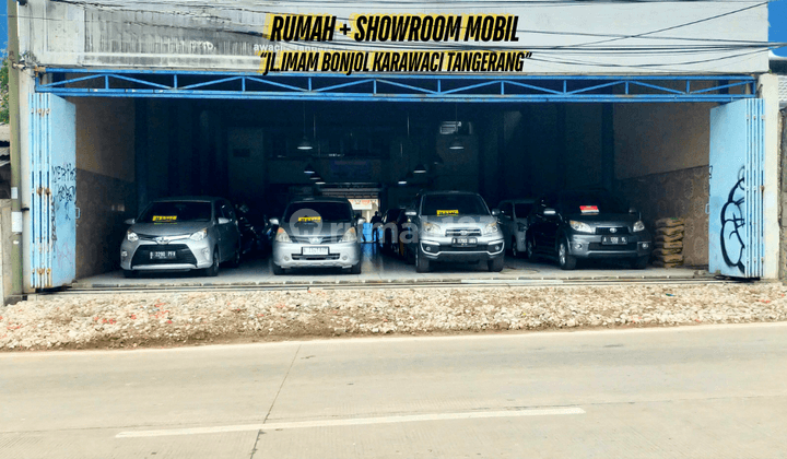 Showroom Mobil + Rumah Jl.imam Bonjol Karawaci Tangerang 1