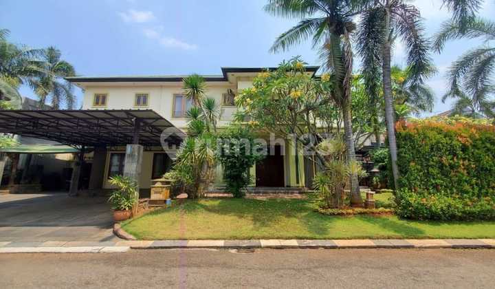 For Sale Spacious, Comfortable, Green House, Cibubur Tourism City Bogor West Java