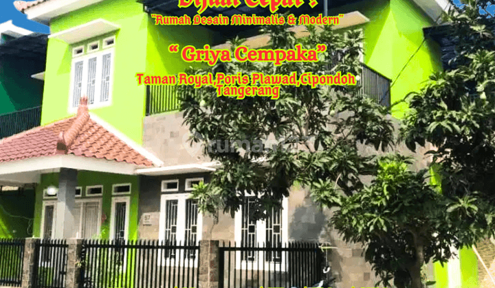 Rumah Bagus 2 Lantai,griya Cempaka Taman Royal Kota Tengerang  2