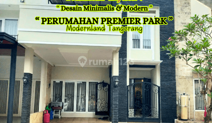 Rumah 2 Lantai Semi Furnished di Perumahan Modernland Tangerang 1