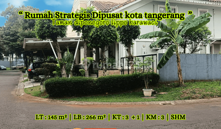 Rumah Bagus Dan Mewah Taman Diponegoro Lippo Karawaci Tangerang 1