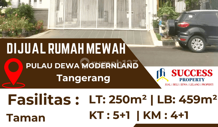 Rumah Dijual Rapi Siap Huni Pulau Dewa,modernland Tangerang 1