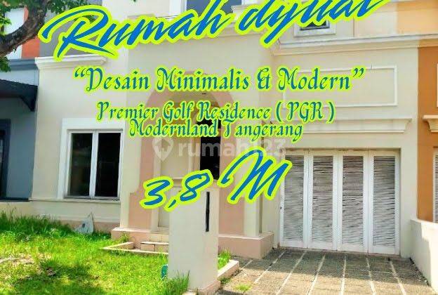 Rumah Dijual Premier Golf Residence Pgr Modernland Tangerang 1