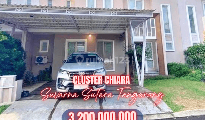 Dijual Rumah Bagus 2Lantai Cluster Chiara,suvarna Sutra,tangerang 1