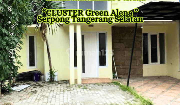 Rumah Dijual Bu,dicluster Green Alena Serpong Tangerang Selatan 1