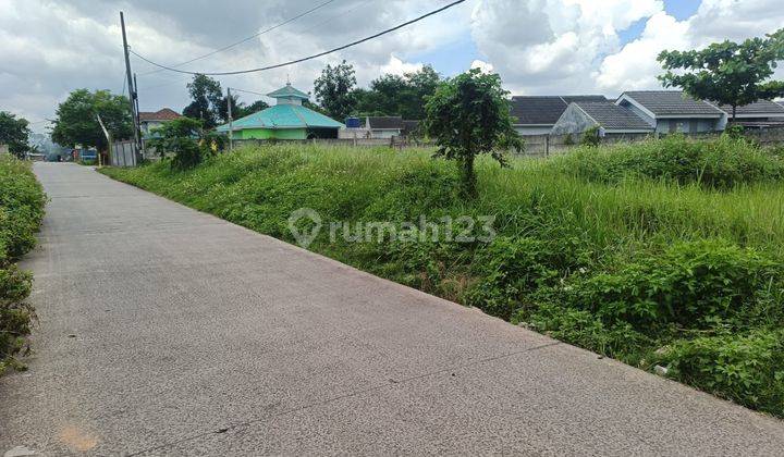 Tanah depan perumahan di Jambe Tangerang cocok untuk Alfa Mart 2