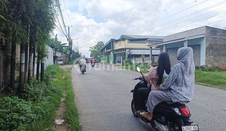 Tanah pinggir jalan cocok untuk gudang di kutruk jambe Tangerang 2