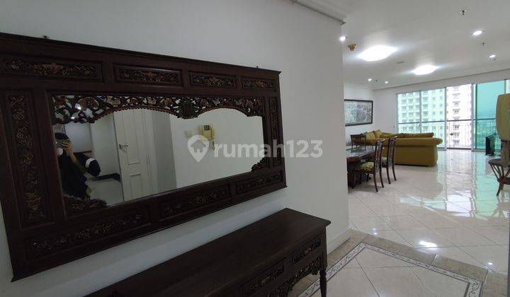 For Sell, Unit Luas Dan Nyaman, Fully Furnished Dengan 3 Kamar Cantik di Grand Itc Permata Hijau 2