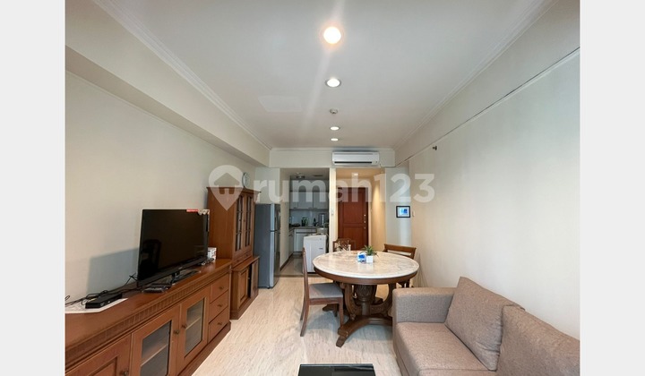 Elegant 2BR Apartment with City View at Casablanca Apartment Just Walking to Mall Casablanca 2