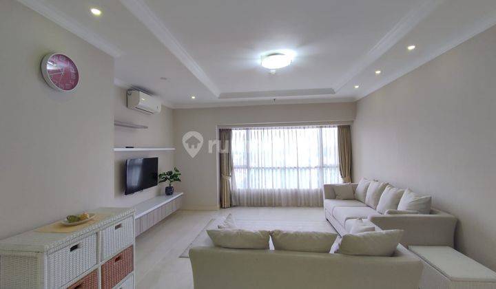 Nice Spacious Unit Fully Furnished And Comfy 3 Bedrooms At Somerset Berlian Permata Hijau 1