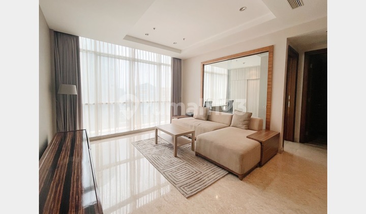 Langsung ke Owner, Apartemen Ekslusif dan Elegan dengan 1 Kamar Nyaman dan Study Room di Oakwood Premier Cozmo Kuningan