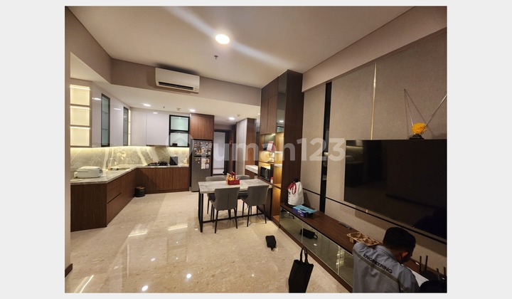 Ready To Move In, Modern Unit, High Quality Apartment, Fully Furnished At Marigold Navapark BSD 2