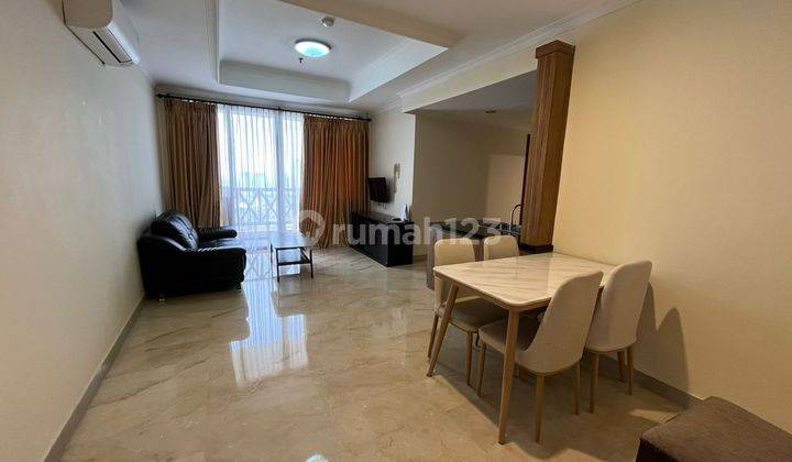 Dijual Apartemen Simprug Indah Dengan 3 Kamar Dan Kitchen Set Baru 1