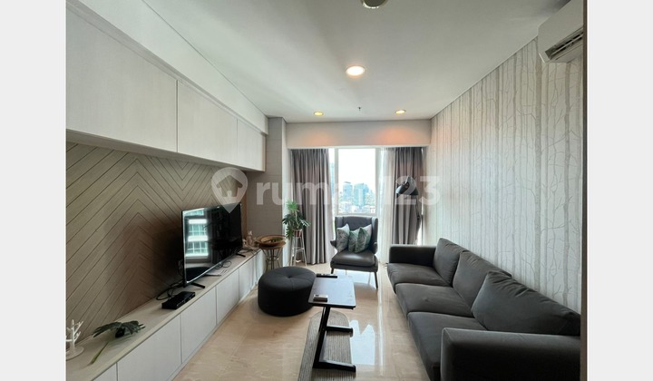 Worth The Price, Elegant Fully Furnished Unit With 2 Bedrooms At Setiabudi Skygarden