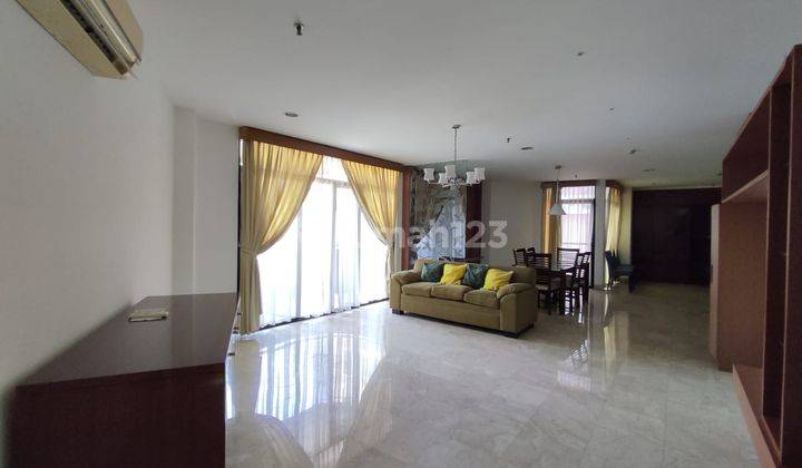 Spacious Living Area With Private Terrace, Fully Furnished With 3 BR At Beverly Tower Condominium 1