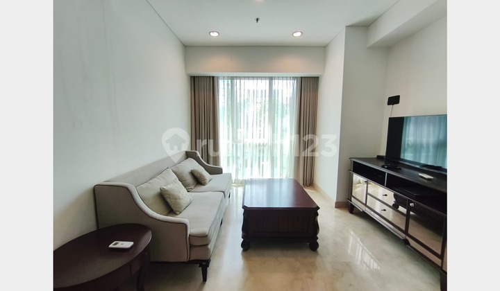 Jual Cepat, Apartemen 2 Kamar Nyaman dan Elegan, Fully Furnished di Setiabudi Skygarden, Dekat MRT 1